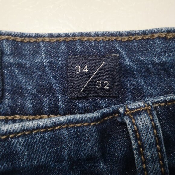 Lucky Brand #410 Straight Legs Men's Size 34/32 Medium Wash Jeans - Picture 4 of 16